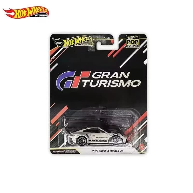 Hot Wheels Premium 2026 Nuova Cultura Pop 2022 Porsche 911 GT3 RS Gran Turismo 1:64 Pressofuso Modello di Auto Veicolo Da Collezione Giocattolo