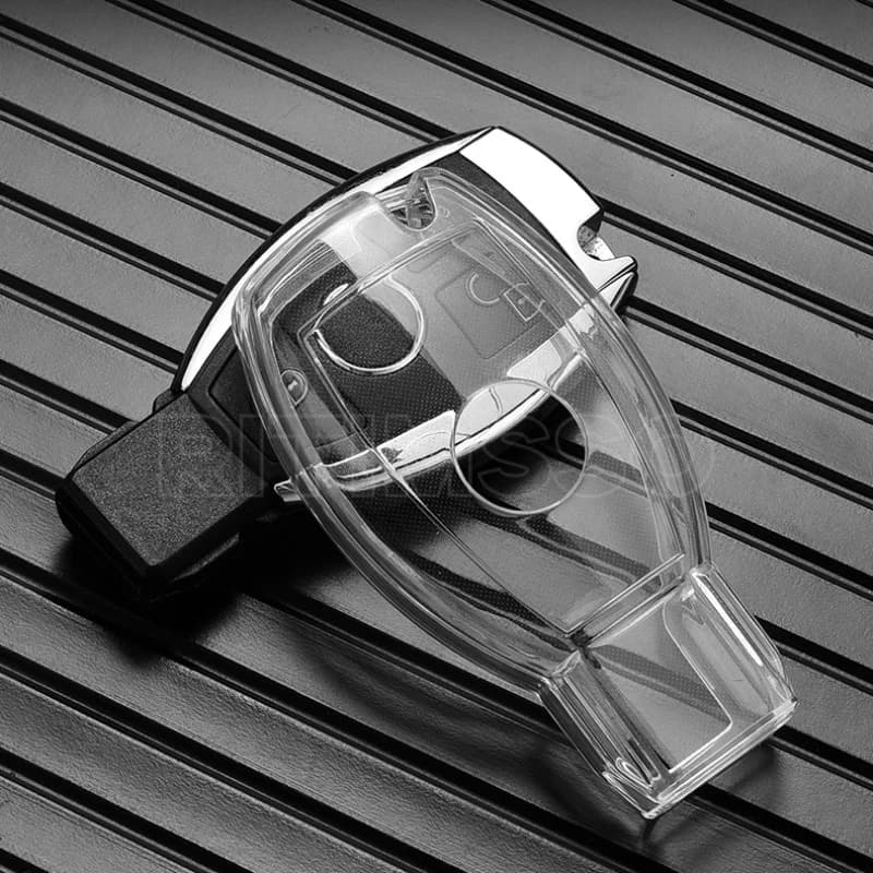 TPU Chiave A Distanza Dell'automobile Della Copertura Della Cassa Borsette Fob Per Mercedes Benz ABCEF Classe GLS GLA GLK GLC CLS CLA AMG W204 W205 W212 W463 W176