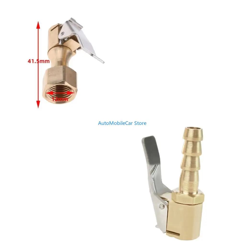 G8TE Lock On Air Chuck Gonfiatore per pneumatici per auto per compressore d con connettore a morsetto