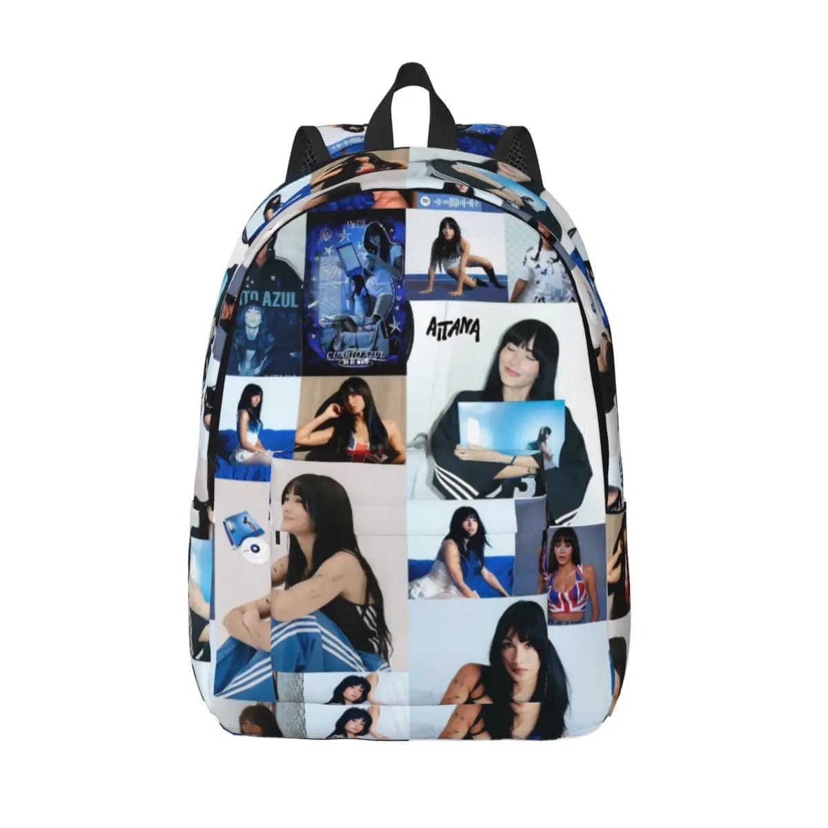 Zaino Singer Aitana Cuarto Azul per uomo donna moda scuola superiore affari zainetto borsa a tracolla per laptop all'aperto