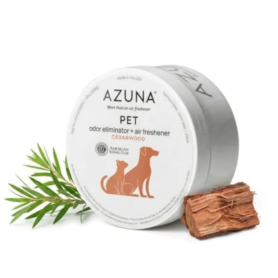 Eliminatore di Odori per Animali Domestici, Gel per Odori Forti a Base di Olio di Tea Tree Australiano, Deodorante per Cani e Gatti, Sicuro per Bambini e Animali