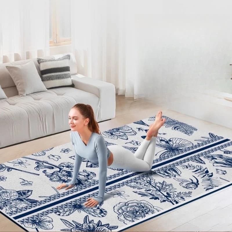 5C widened and thick antibacterial yoga mat, with improved sound insulation