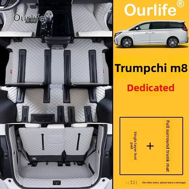 For GAC Trumpchi M8 2026 2027 Car Floor Mats Carpets Auto Interior Accessories Styling Decorative Parts