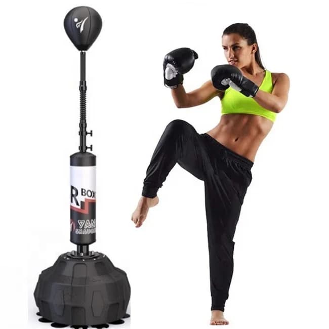 Punching exercise with free support Height adjustment Fierce Reflex Cobra Boxing bag Sand bags for boxing