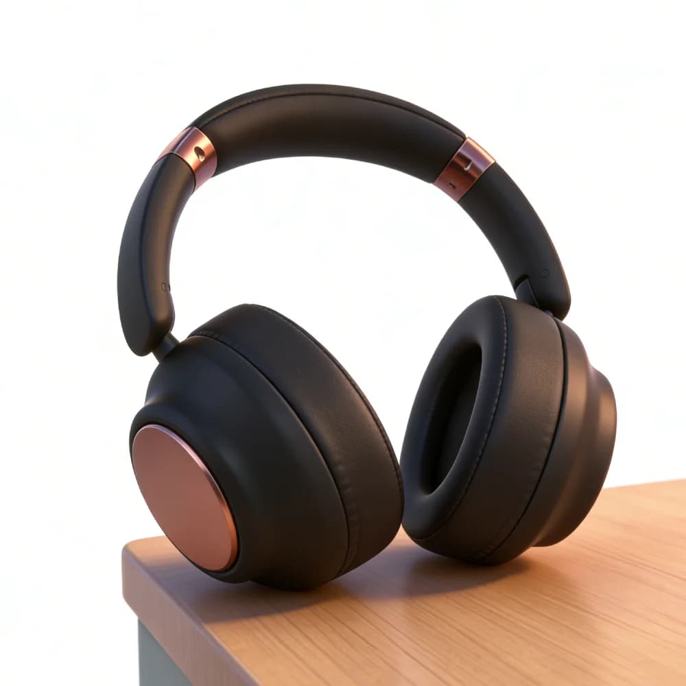 Bluetooth 5.3 Foldable Wireless HiFi Gaming Headphones Headphones with Noise Cancellation for Phone PC Long Resistance