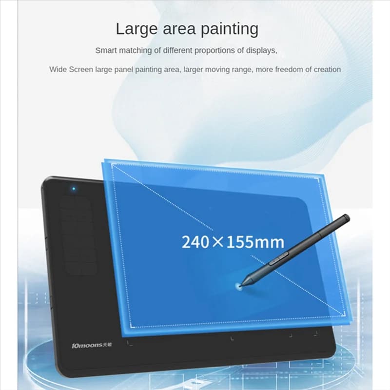 Tavoletta grafica digitale M85K G12 per blocco da disegno Tavoletta da pittura artistica Scrittura LCD Scrittura a mano Tavolo da disegno elettronico