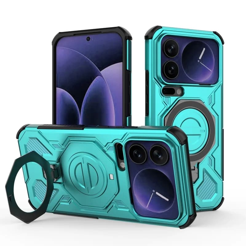 For Xiaomi 17 Pro Max Cover Case Xiaomi Mi 17 Pro Capa New Rain bumper Attraction Adsorption Ring Support Fundas CentreXiaomi 17