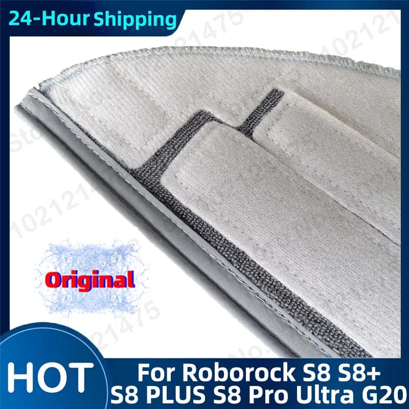 Pezzi di ricambio originali per panni lavapavimenti per aspirapolvere Roborock S8 S8 PLUS S8+ S8 Pro Ultra G20, accessori sostituibili.