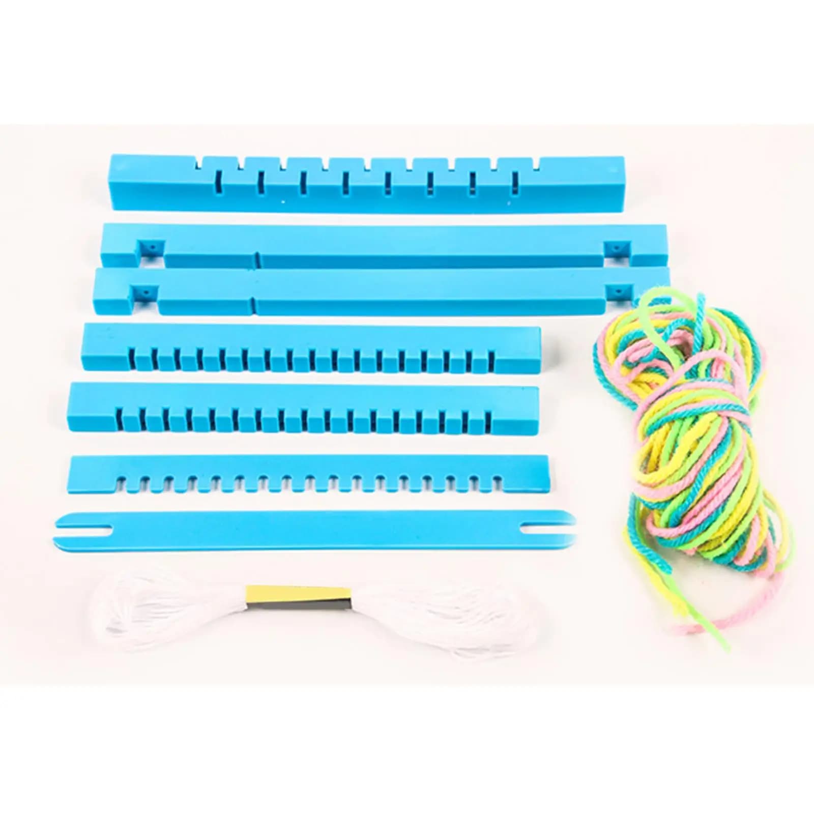 Weaving Loom Tool with Accessories Craft DIY Yarn Knitting Loom for Beginners
