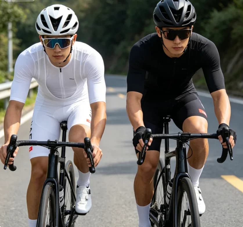 NUOVI Pantaloncini da Ciclismo Bianchi 2025 UAE per Uomo e Donna, Pantaloncini MTB con Bretelle, Ropa Ciclismo con Imbottitura in Gel 20D, Asciugatura Rapida