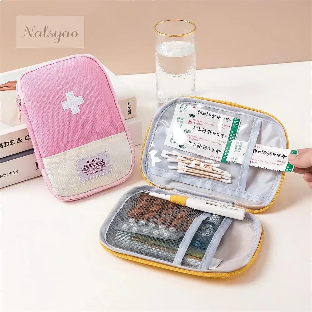 Wholesale 3 Pcs Portable Medical First Aid Bag Emergency Kit Camping Storage Organizer Home Outdoor Travel Set