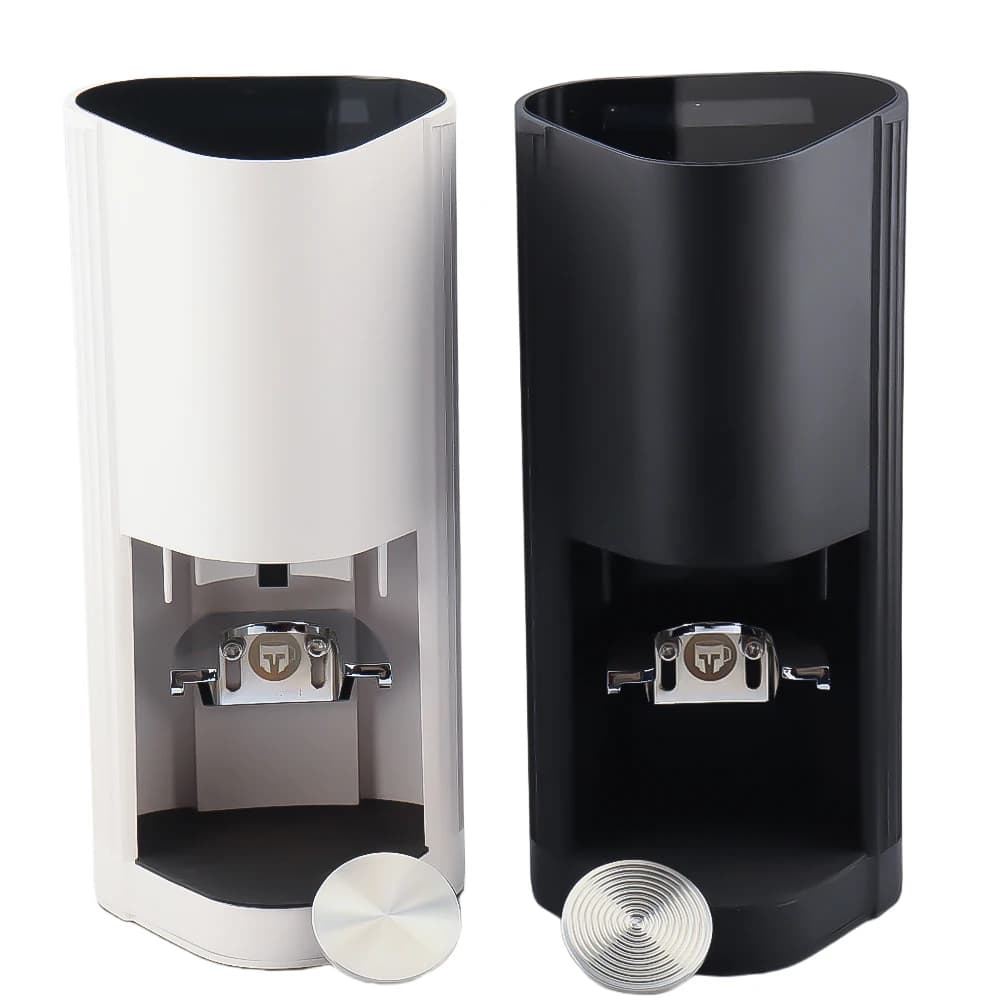 Pressino Elettrico Automatico per Caffè Espresso con Base Ondulata, Tamper per Caffè Completamente Automatico
