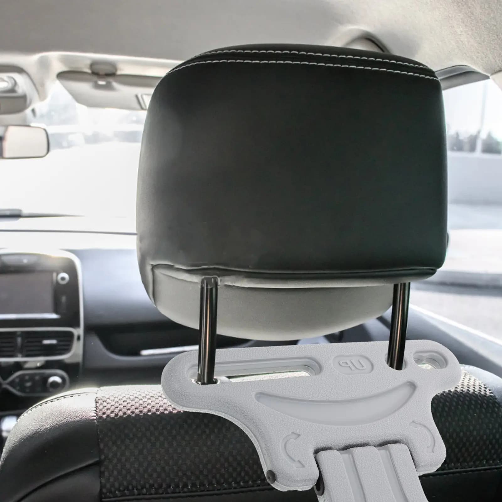 Car Clothes Hanger Sturdy Spacesaving Headrest Coat Hanger for Vehicle Suit Jacket Storage Car Seat Back Hook Seat Headrest Hook