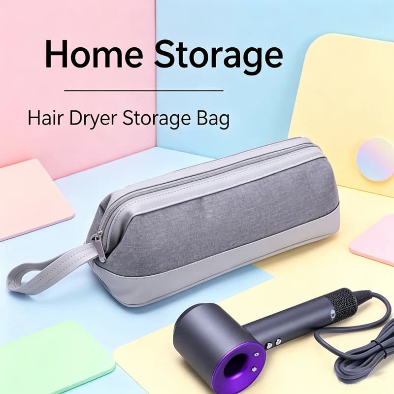 Portable Hair Dryer Storage Bag, Protective Case for Dyson Hair Dryer Organizer Travel Bag