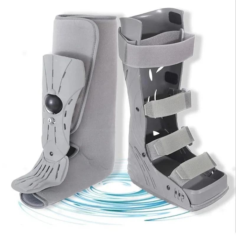 Talloniera Pneumatica Gonfiabile Long Air Walker – Stivale Ortopedico Ultraleggero per Protezione e Recupero da Lesioni alla Caviglia e Fratture