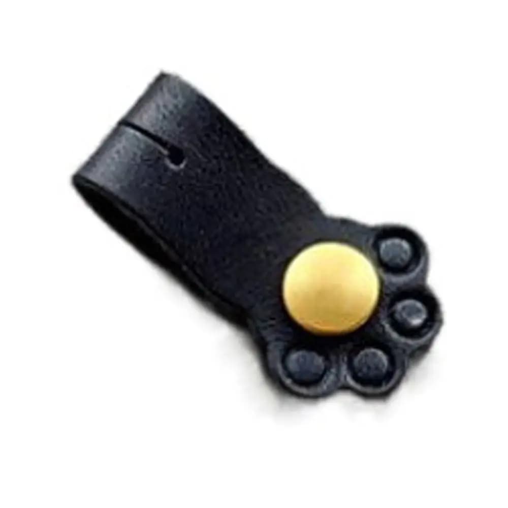 Organizzatore per cavi per auricolari Simpatico avvolgicavo in pelle per animali Fascette per cavi Anti-perdita Organizzatore per cavi per caricabatterie anti-avvolgimento a forma di artiglio di gatto
