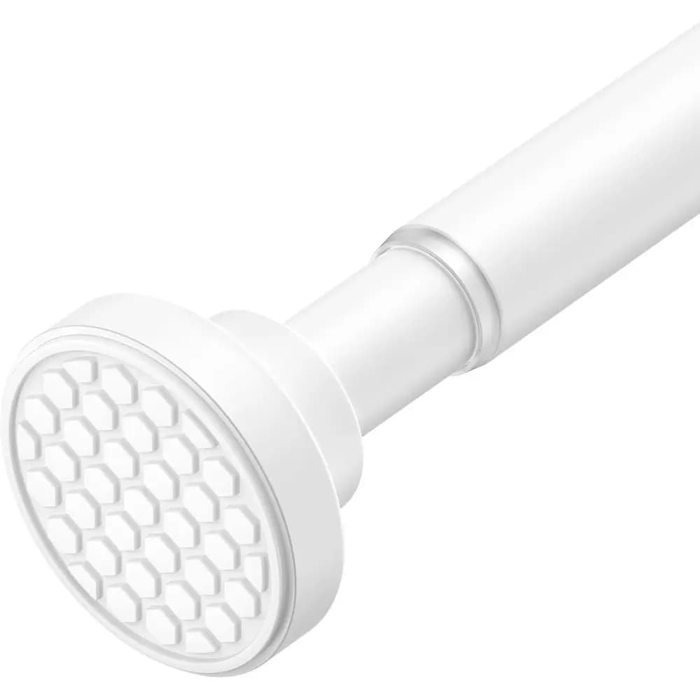 Adjustable Shower Tent Rod 42-74 Spring Voltage Poles, Diameter 1 Inch, Installation Without Drilling, Non-slip, Stainless Steel Premium