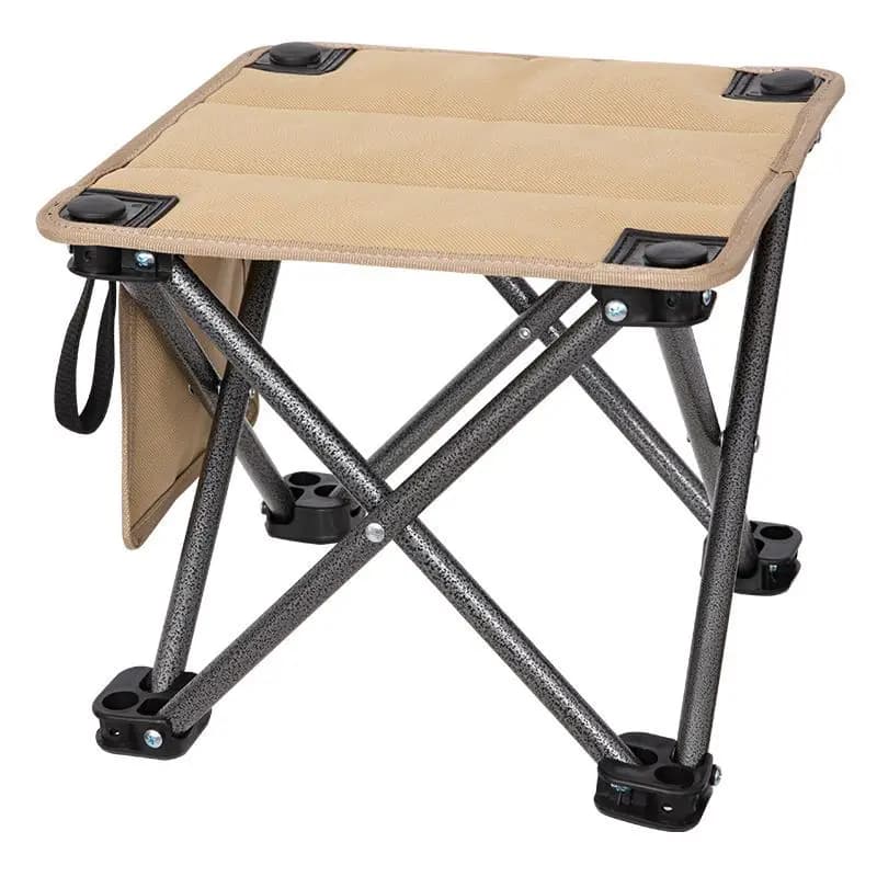 Portable Folding Camping Stool Compact Outdoor Fishing Chair Lightweight Travel Seat Heavy-Duty Hiking Ultra-Portable Picnic