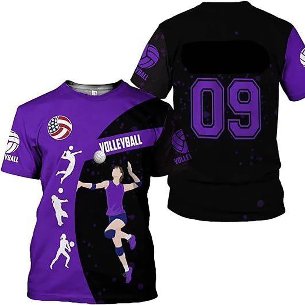 2024 New America Pallavolo Jersey TShirt Donna Uomo T-shirt Manica corta Sport Top ad asciugatura rapida Estate Traspirante Tees Vestiti