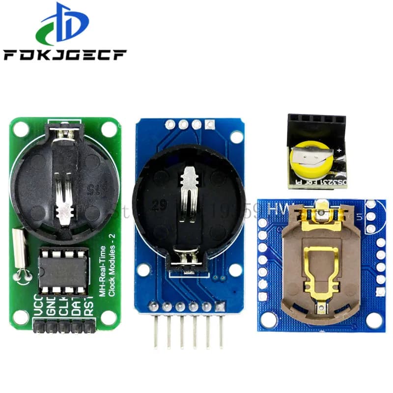DS3231 AT24C32 modulo IIC DS1302 RTC I2C modulo orologio di precisione DS1307 modulo di memoria mini modulo in tempo reale per Raspberry Pi