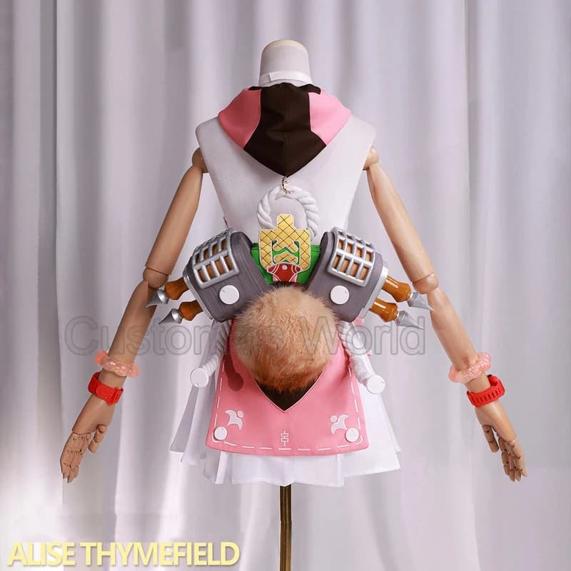 Costume da bagno estivo da donna Alice, modello Coniglio Rosa, ispirato al gioco Zenless Zone Zero, per cosplay, per ragazze, taglie 3'x, 4'f, 6/5;e, 8:v, 5/, Hf;5,b'7\k.