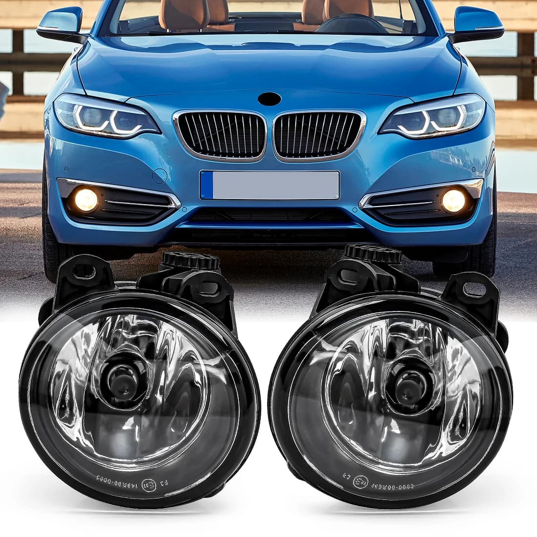 63177839865 63177839866 Per BMW E92 E93 F07 F10 F22 F23 M3 M5 2 3 5 Serie Fendinebbia Lampada da giorno Led alogena Wateproof