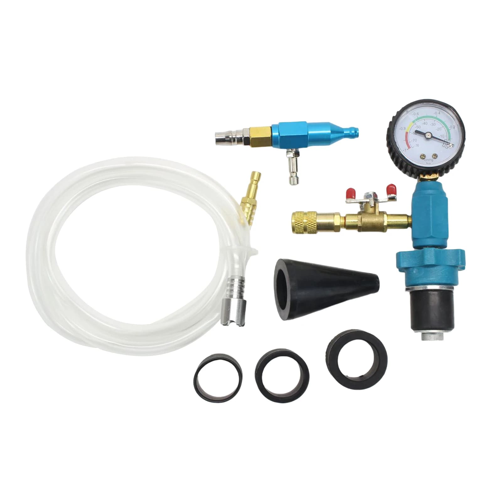 Kit di Strumenti per Purificazione e Riempimento del Liquido di Raffreddamento del Radiatore Auto, Set di Attrezzi per Auto, Furgoni, SUV e Camion