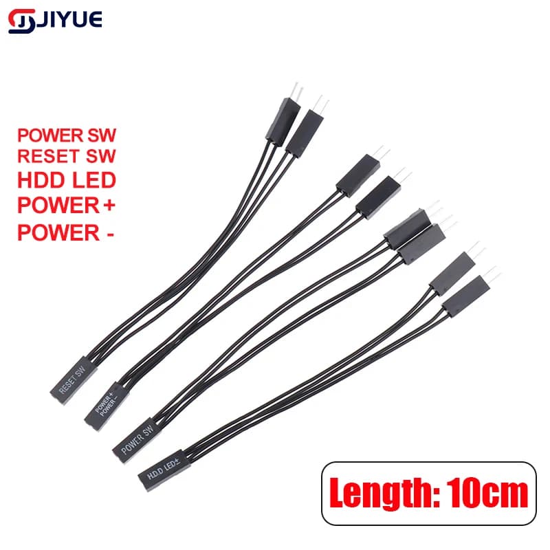 Interruttore della scheda madre Alimentazione SW/RESET SW/HDD LED/LED di alimentazione da 1 a 2 Cavo doppio adattatore Supporto Doppio avvio 10 cm