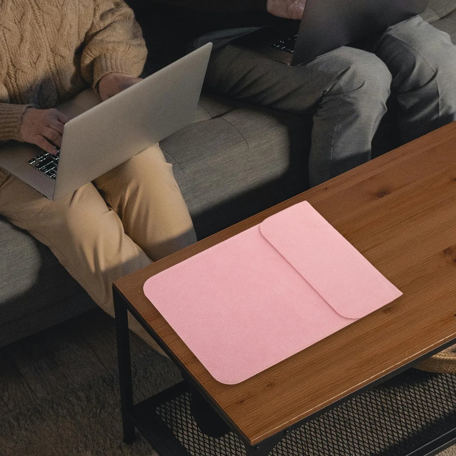 Custodia per Tablet e Laptop Sottile e Leggera, Borsa da Trasporto Portatile per Laptop, Protezione per Viaggi e Ufficio