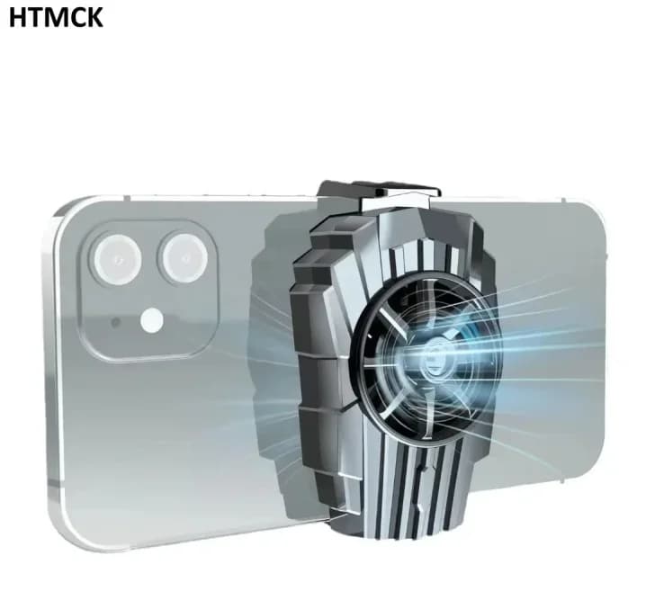 Portable Universal Smartphone Air Cooling Fan, Live Game E-Sports Peripheral Mini Cooler with USB Power Supply