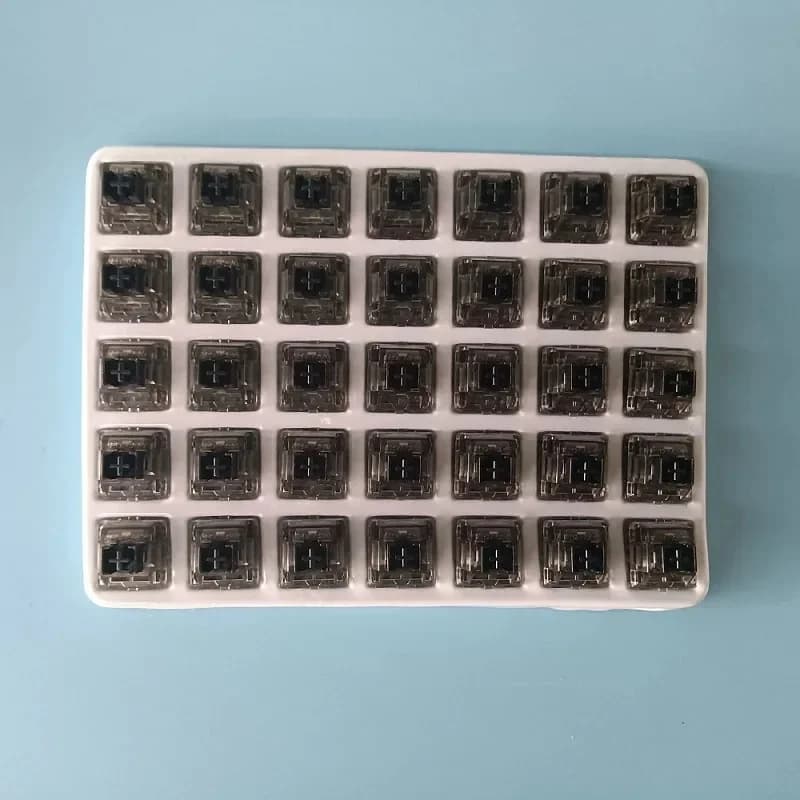 GATERON INK V2 Black Wall Stem Lineare 60g Forza Personalizzabile Hot Swap DIY 5pin Switch per Tastiera Meccanica da Gaming