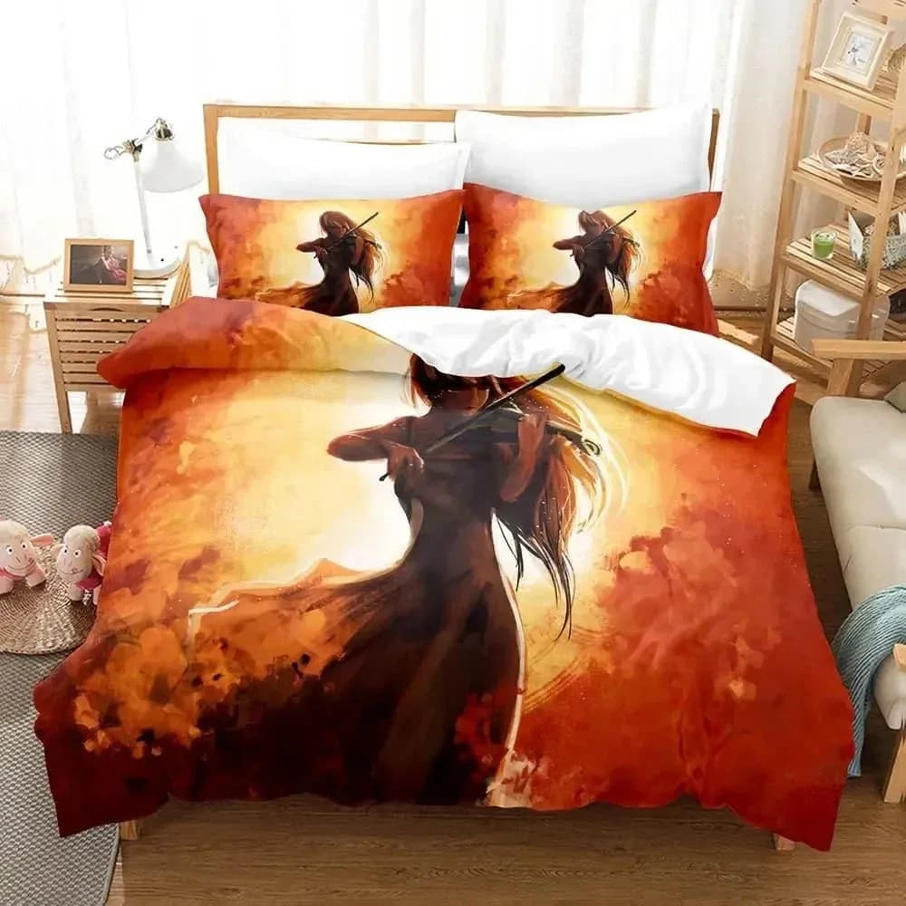 Anime Your Lie in April 3D NEW Duvet Cover Pillowcase Bedding Set Adult Boy Girl Bedroom Decoration Children Single Double Large