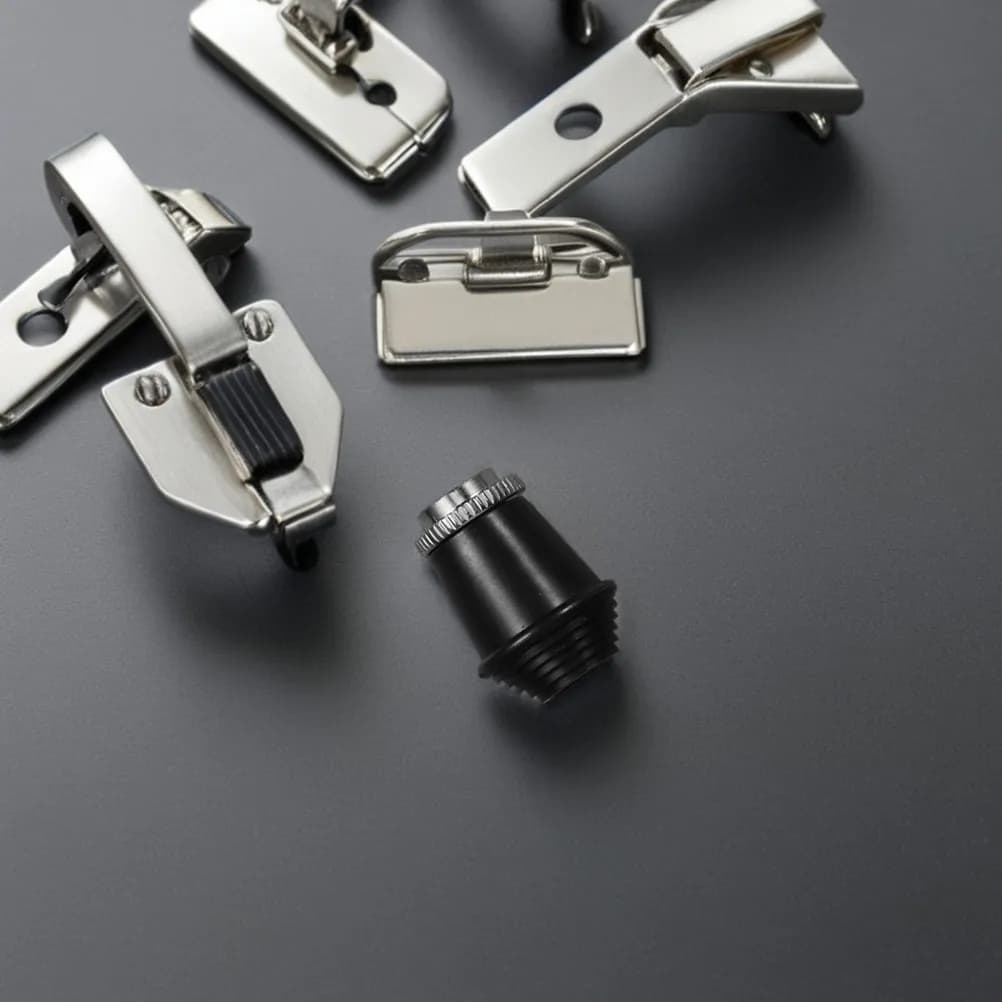 6 Pezzi Piedini Filettati per Grancassa con Cuscinetti in Gomma Resistenti all'Usura, Antivibrazione e Antiscivolo, Supporti per Batteria e Protezione Pavimento