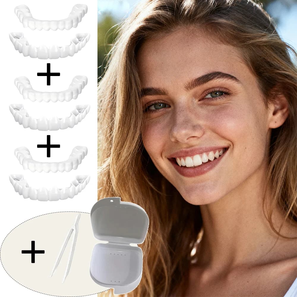 Faccette Dentali Riutilizzabili per un Sorriso Istantaneo e Sicuro - H2931