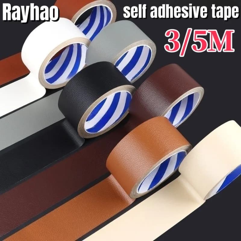 Nastro di riparazione in pelle artificiale Borsa per seggiolino auto Letto per scarpe Fix Mend Faux PU Adesivo patch in pelle autoadesiva Foro di ricondizionamento fai-da-te