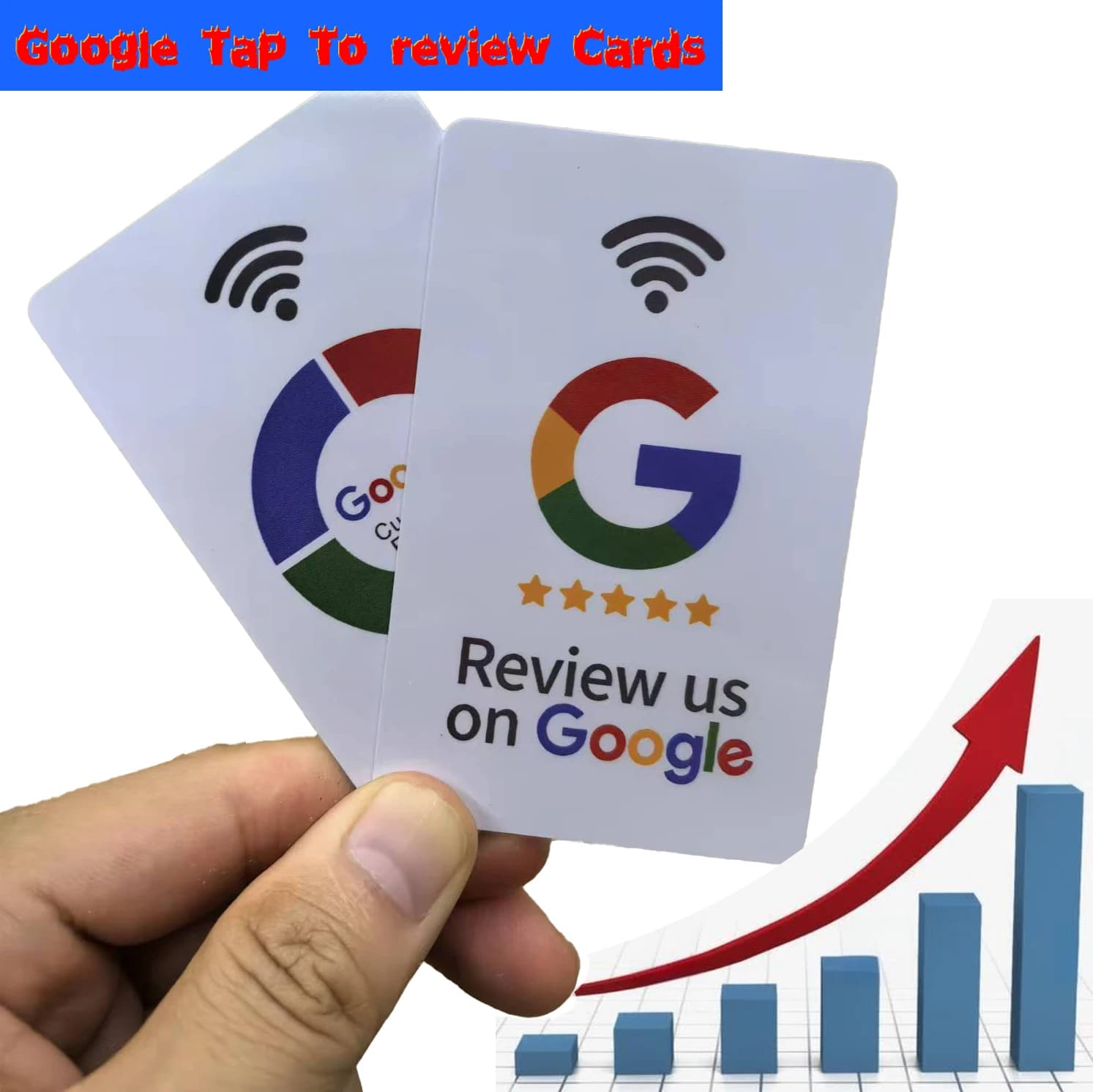 5/10 review pieces for Google Tap Card NFC ready to be activated instantly Increase company reviews Review Google Tap Tag NFC card
