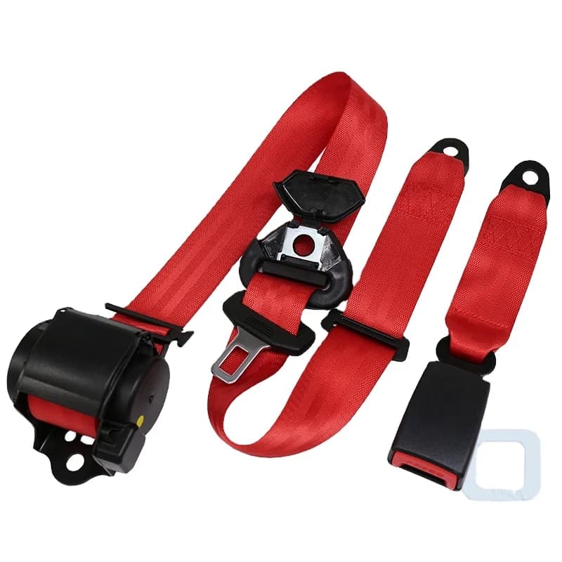 Muti-color R200 E-mark Certified 3 Point Seat Belt 3 Point Emergency Locking Seat Belt for Ultimate Vehicle Safety Belt