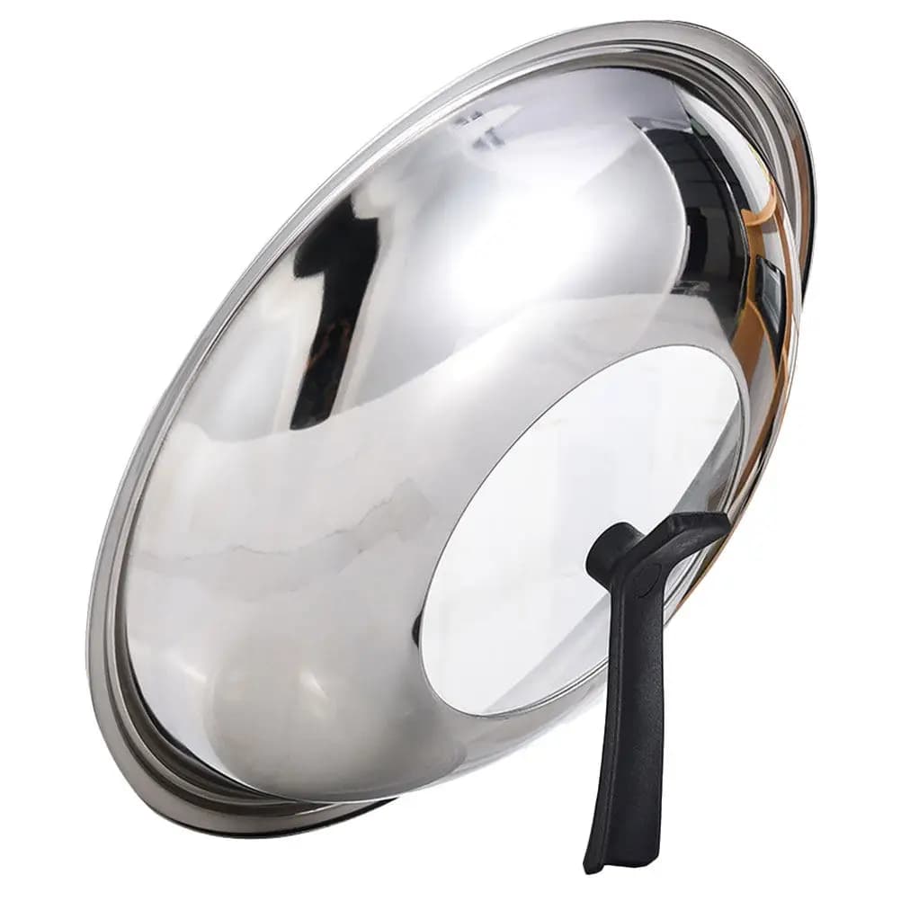 Universal Lid for Pots and Pans Glass Stainless Steel Frying Pan Lid Multi-Function Kitchen Multi-Function Pot Cover