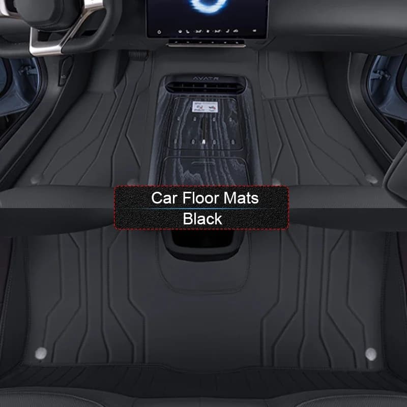 For AVATR 12 2024-Personal Leather Nappa Auto Foot Protecting Zerbino Auto Anti-Slip Luxury Waterproof Floor Pad Accessory