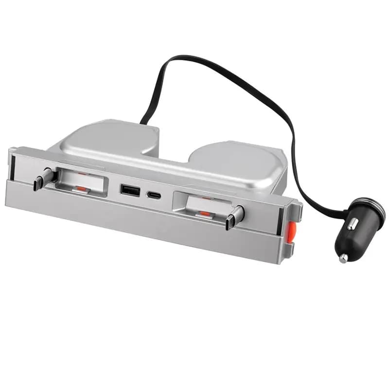 Hub USB per Tesla Model 3 Juniper Highland e Model Y 2025, Cavo di Ricarica Rapida, Adattatore per Console Centrale, Stazione di Docking