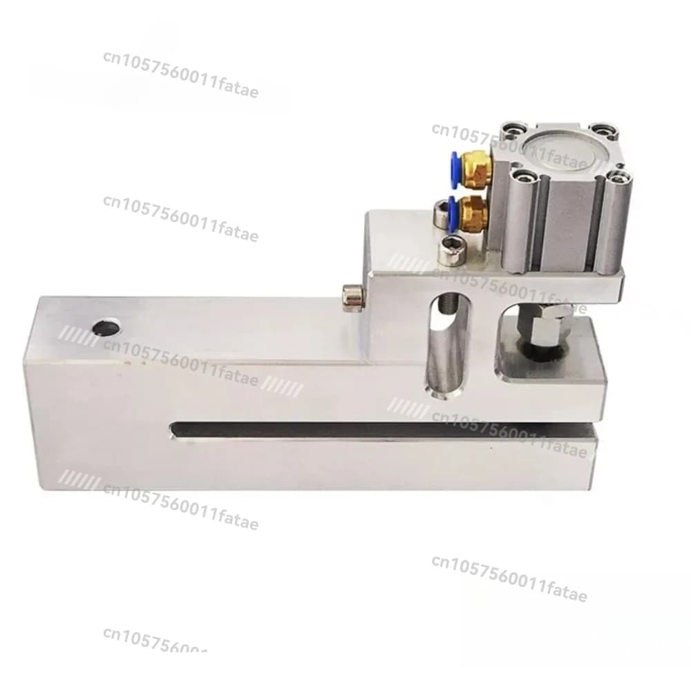 Pneumatic punching machine for plastic bags with round hole of 2-10 mm, material pass width, 150 mm PP film punching machine