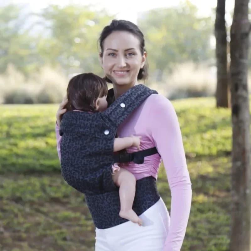 Borsa per marsupio per neonato all'aperto Sedile ergonomico per bambini Entrambe le spalle Sgabello in vita Imbracature per neonati regolabili in cotone per neonati