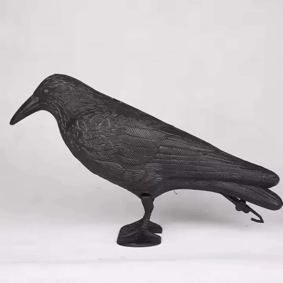 Nuovo bersaglio animale 3D simulazione corvo arco e freccia caccia allenamento esca PE spaventare uccelli decorazione del giardino accessori per tiro con l'arco