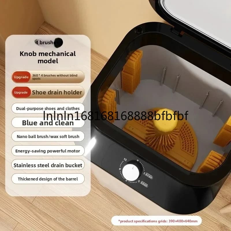 Adatto per la pulizia e la rimozione delle pareti complete della spazzolatrice per scarpe integrata