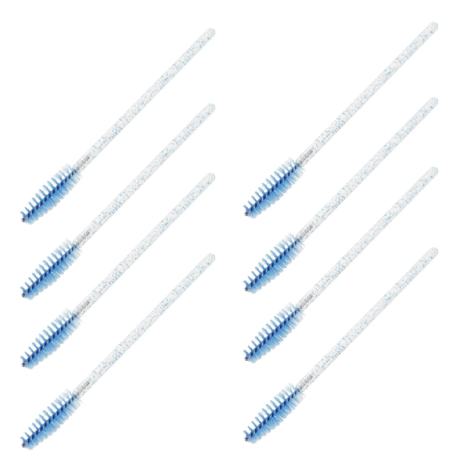 100 pieces of double-tip eyelash applicators, mascara brushes, eyelashes and eyebrows, portable travel tool for make-up, eyelash applicator comb kit