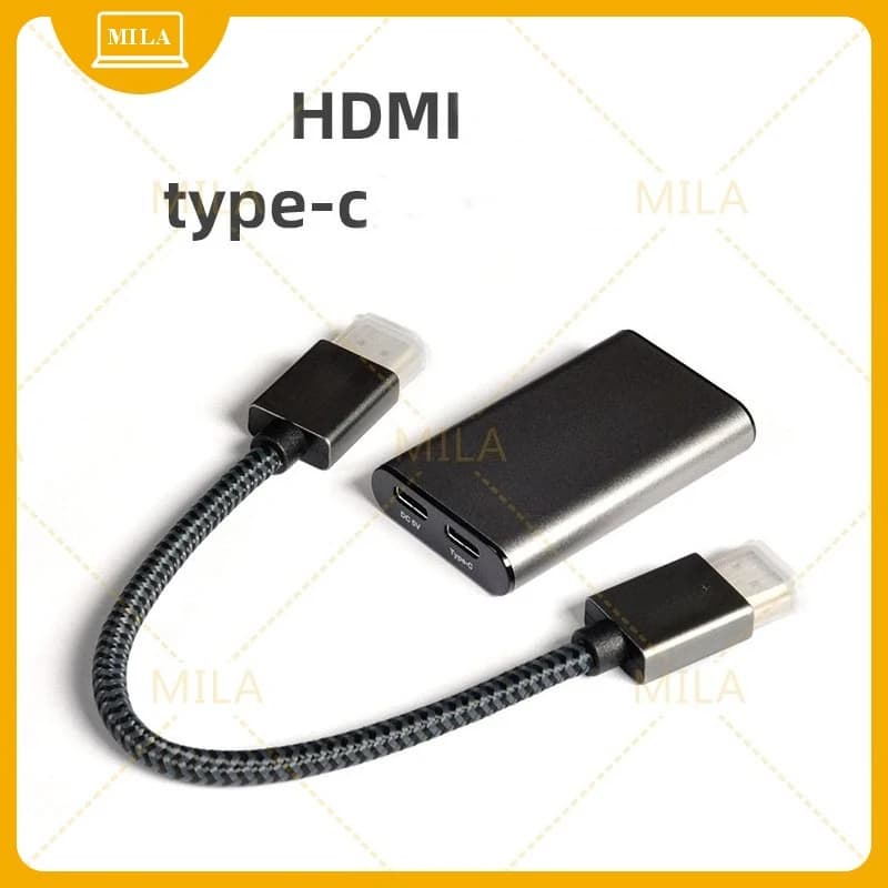 For Goovis HDMI Connect AR Adapter Cable for Rokid Max HMID A TypeC Support Connect AR Glasses For Rokid EM3 Xbox PC