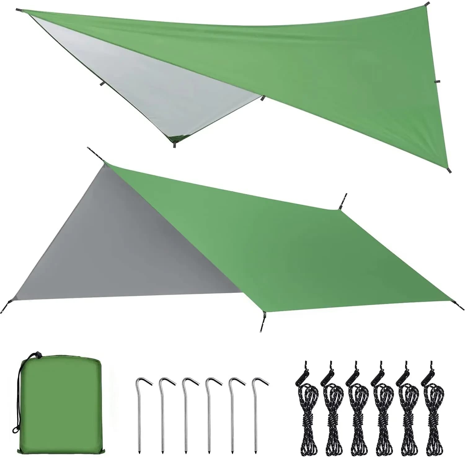 l # telo impermeabile per tenda da sole, tettoia per esterni, riparo, amaca di sopravvivenza, tenda da campeggio per mosche pioggia