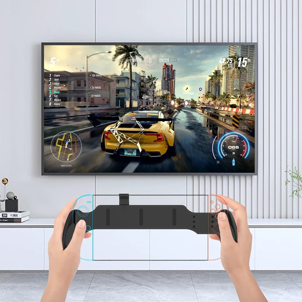 Supporto Ergonomico Antiscivolo per Console di Gioco Switch 2, Cover Protettiva con Impugnatura per Switch OLED e Switch