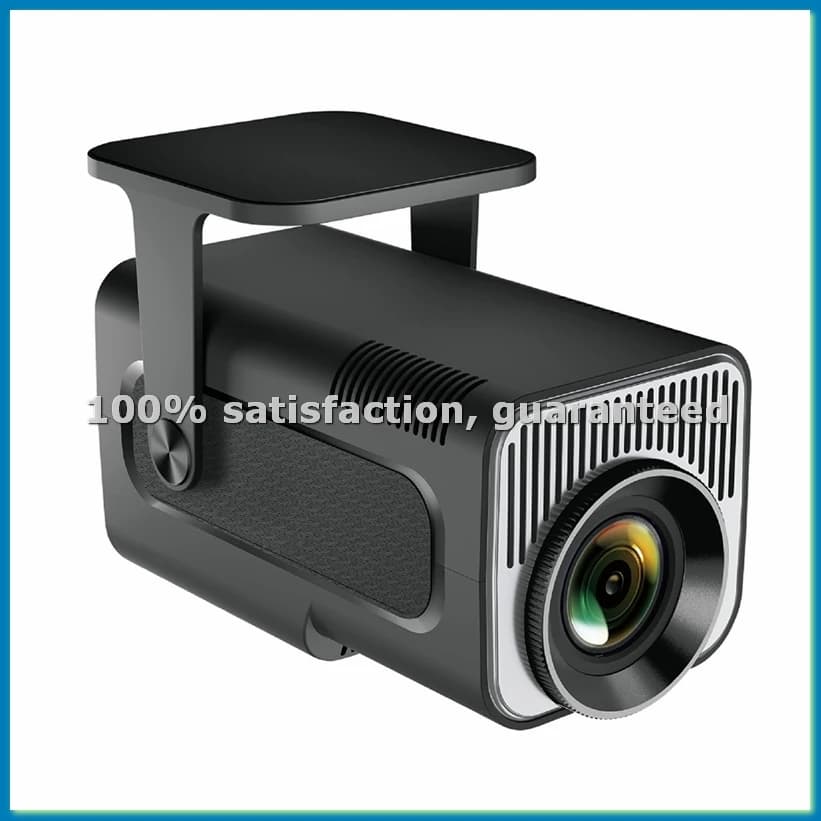 Proiettore Portatile HY320 Mini Android 11 4K 720P Nativo, 300ANSI, Wifi6, BT5.0, per Cinema e Uso Esterno, 180° ° Proiettore con Spina EU-A09G