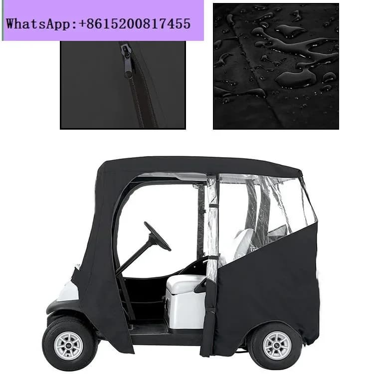 Copertura per Palline da Golf in Tessuto Oxford 420D Ispessito, Protezione Antipioggia e Antipolvere